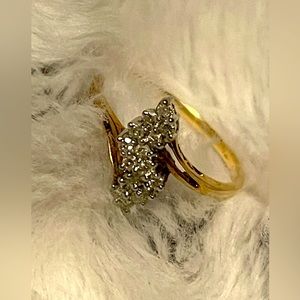 Gold Diamond Ring- Beautiful